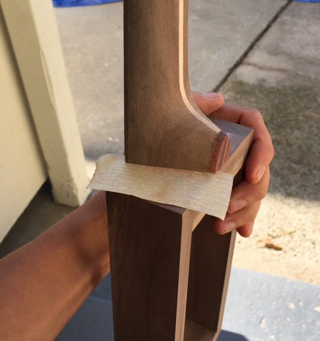 sanding to fit